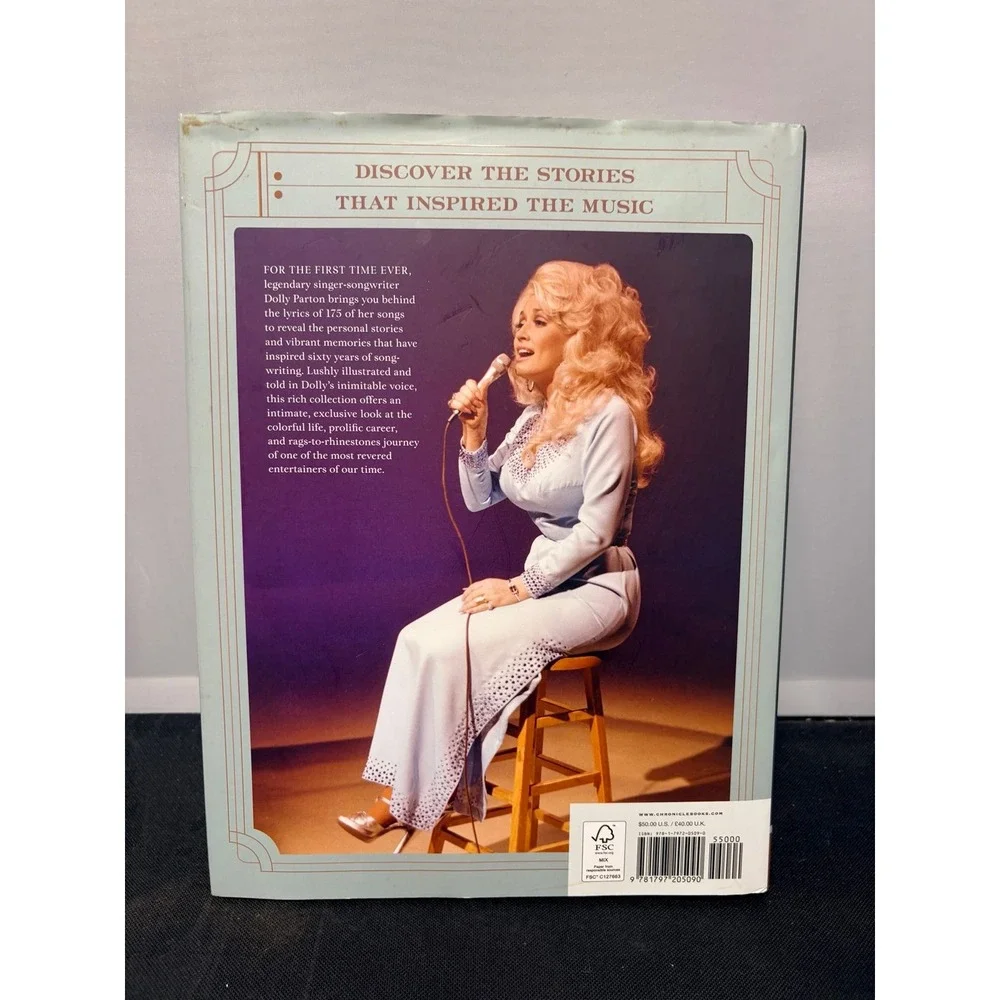 Dolly Parton Storyteller Hardback Book